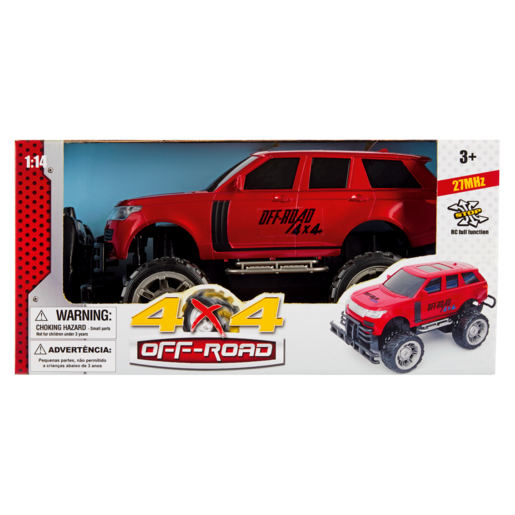 Race Car 4X4 Off Road 1:14 (Assorted Item - Supplied At Random)