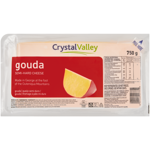 Crystal Valley Gouda Cheese 750g