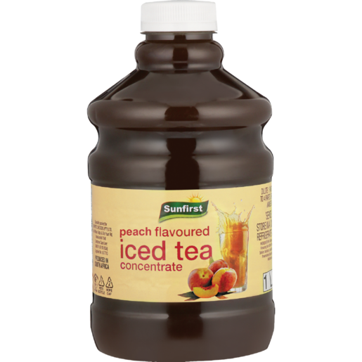 Sunfirst Peach Concentrated Ice Tea 1L