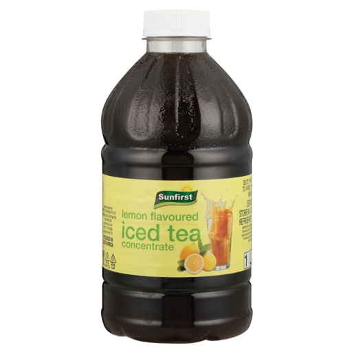Sunfirst Lemon Flavoured Iced Tea Concentrate 1L