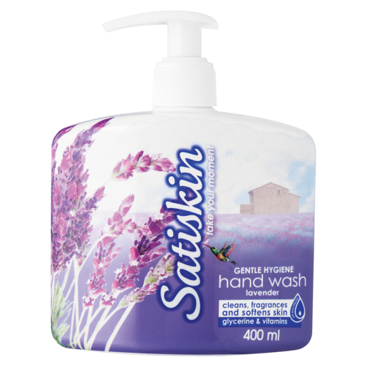 Satiskin Gentle Hygiene Lavender Hand Wash 400ml
