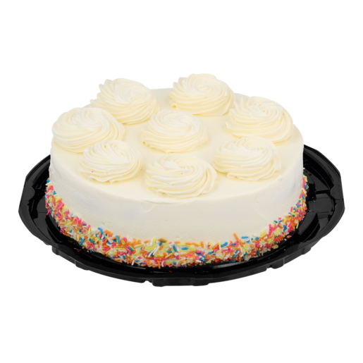 Vanilla Dessert Topping Cake Single