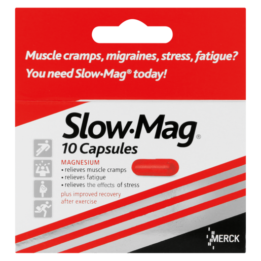 Slow Mag Magnesium Capsules 10 Pack