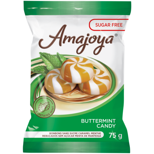 Amojaya Buttermint Flavoured Candy 75g Packet