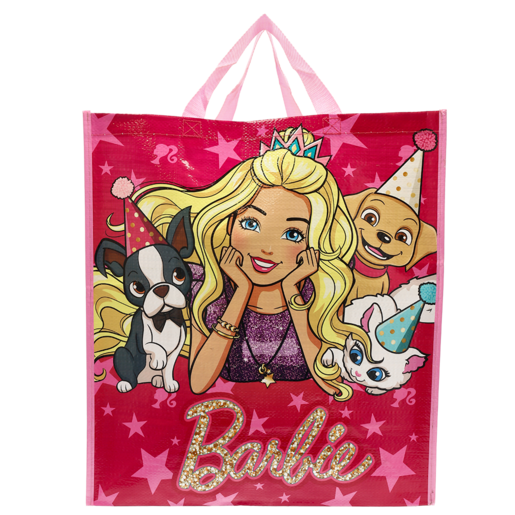Barbie Reusable Shopping Bag 46.5cm (Assorted Item - Supplied at Random)
