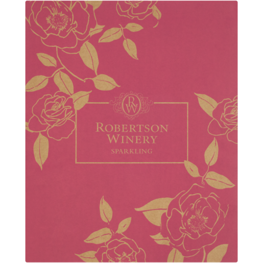 Robertson Winery Sweet Rosé Sparkling Wine Bottles 6 x 750ml 