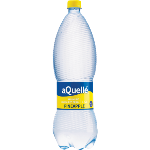 aQuellé Pineapple Flavoured Sparkling Water 1.5L