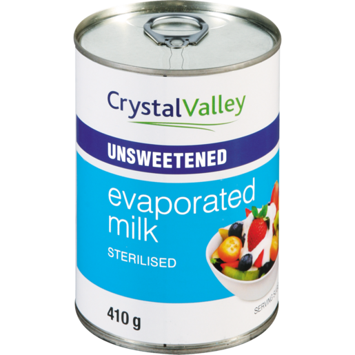 Crystal Valley Evaporated Milk 410g