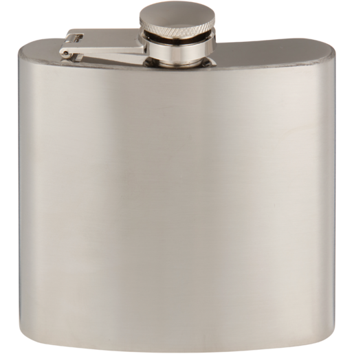 Bar & Home Stainless Steel Hip Flask 180ml