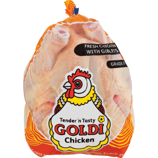 Goldi Chicken Fresh Whole Chicken With Giblets Per kg