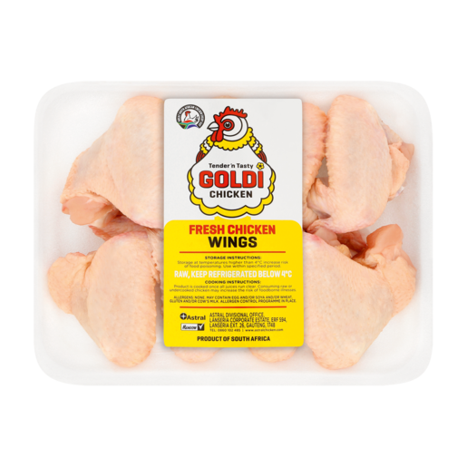 Goldi Chicken Fresh Chicken Wings Per Kg