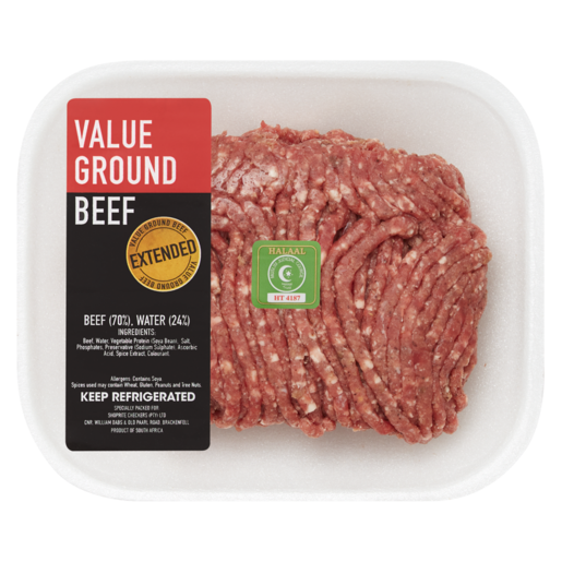 Halaal Value Ground Beef Per kg
