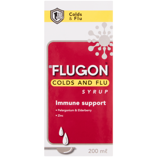 Flugon Cold and Flu Syrup 200ml 