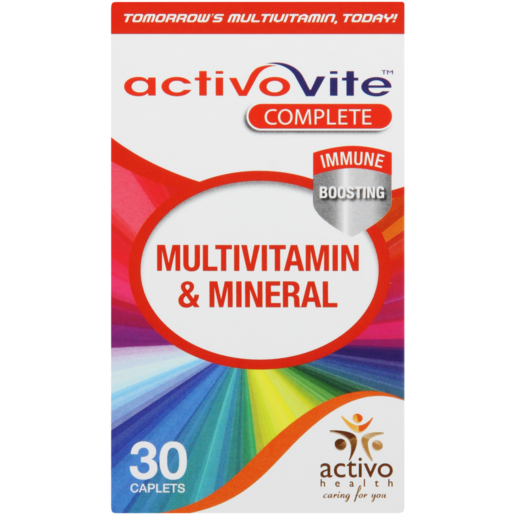 Activovite Complete Multivitamin & Mineral Caplets 30 Pack