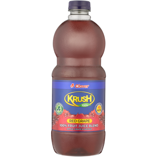 Krush 100% Red Grape Fruit Juice Blend 1.5L