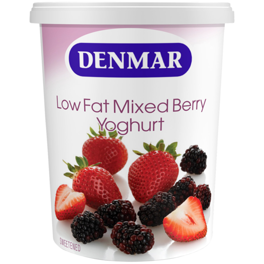 Denmar Low Fat Mixed Berry Yoghurt 500g