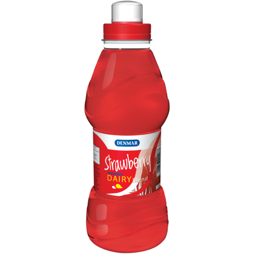Denmar Strawberry Flavoured Dairy Blend Juice Bottle 500ml