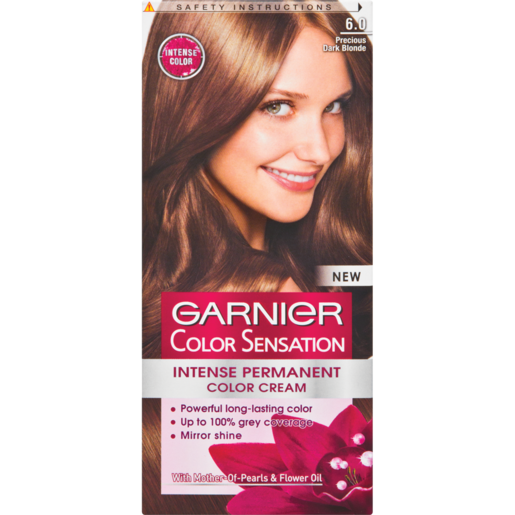 Garnier Colour Sensation 6.0 Precious Dark Blonde Hair Colour