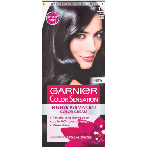 Garnier Colour Sensation 1.0 Ultra Onyx Black Hair Colour