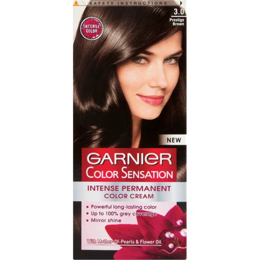 Garnier Colour Sensation 3.0 Prestige Brown Hair Colour
