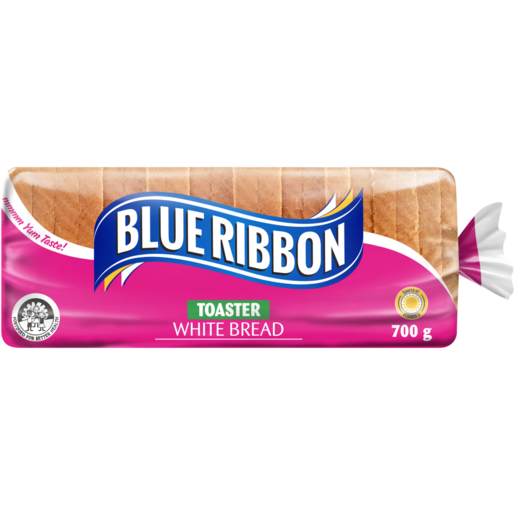 Blue Ribbon Toaster White Bread 700g
