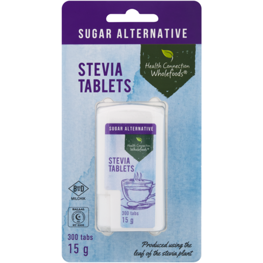 Health Connection Wholefoods Stevia Sweetener Tablets 300 Pack