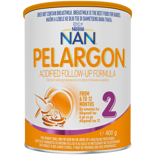 Nestlé NAN Pelargon Stage 2 Acidified Follow-Up Formula 400g 