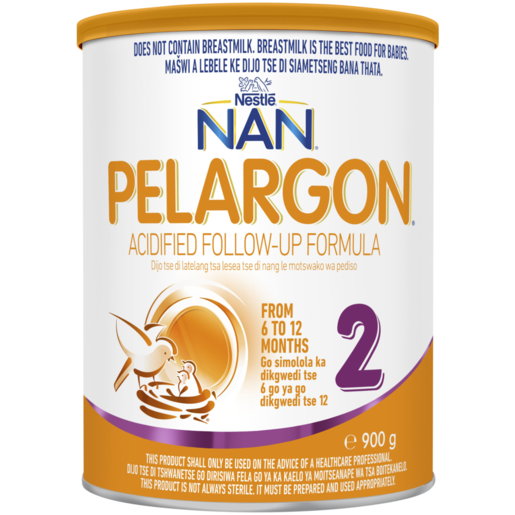 Nestlé NAN Pelargon Stage 2 Acidified Follow-Up Formula 900g 