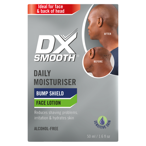DX Smooth Bump Shield Face Lotion 50ml