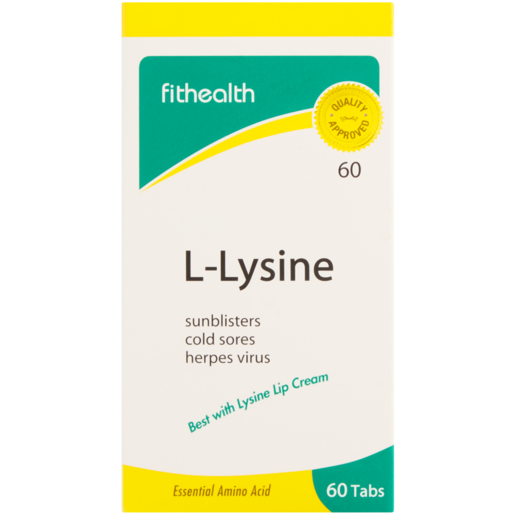 Fithealth L-Lysine Tablets 60 Pack