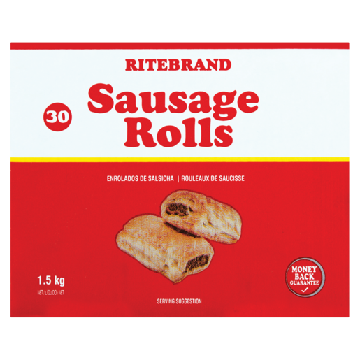 Ritebrand Frozen Sausage Rolls 30 Pack