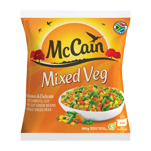 McCain Frozen Mixed Veg 600g