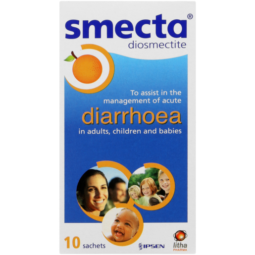 Smecta Orange Diosmectite 10 Pack