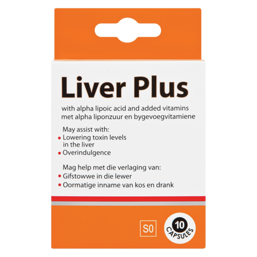 Liver Plus Supplements 10 Pack