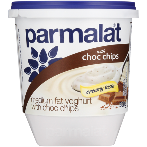 Parmalat Medium Fat Yoghurt With Choc Chips 500g