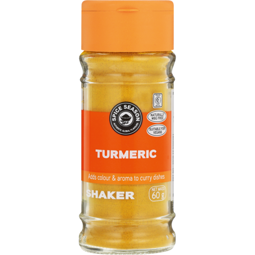 Spice Season Tumeric Spice Shaker 60g