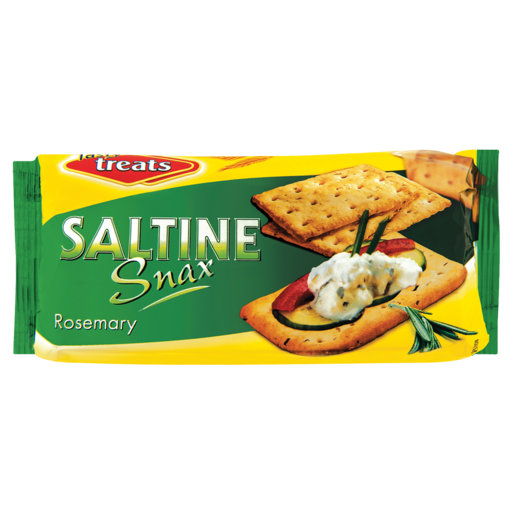 Tasty Treats Saltine Snax Rossemary Flavoured Crackers 100g