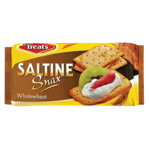 Tasty Treats Saltine Snax Wholewheat Crackers 100g