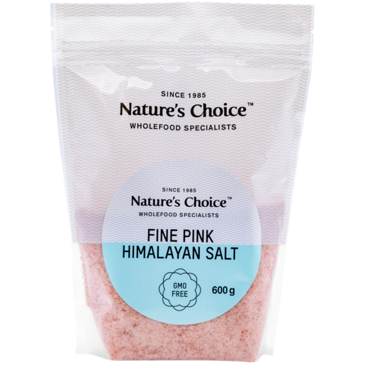 Nature's Choice Fine Pink Himalayan Salt 600g