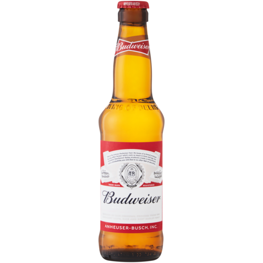 Budweiser Beer Bottle 330ml