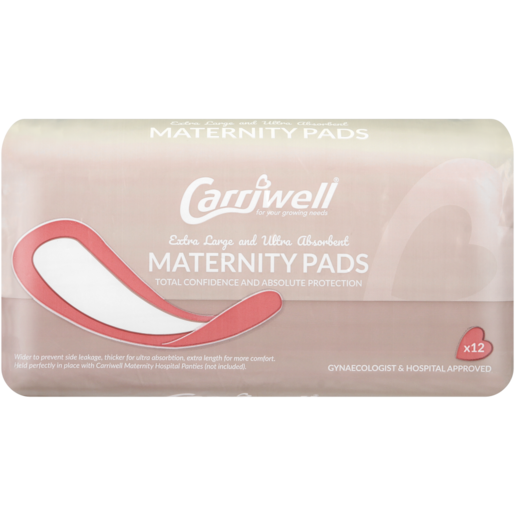 Carriwell Maternity Extra Large Ultra Absorbent Pads