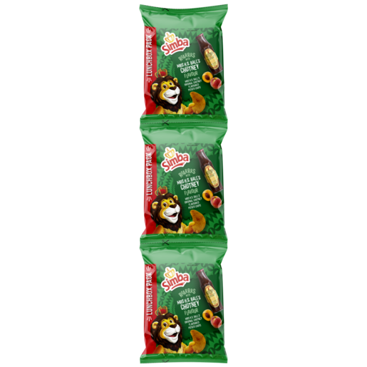 Simba Mrs. Balls Chutney Potato Chips 4 x 25g