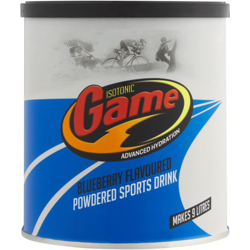 Game Isotonic Blueberry Flavoured Powdered Sports Drink 720g 