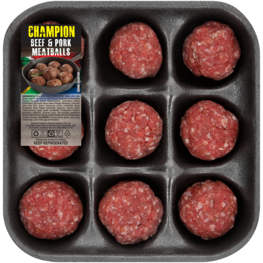 Champion Meatballs Per kg