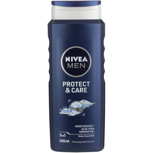 NIVEA Protect & Care Shower Gel 500ml