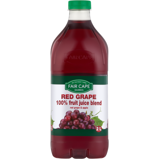 Fair Cape Dairies Red Grape 100% Fruit Juice 2L