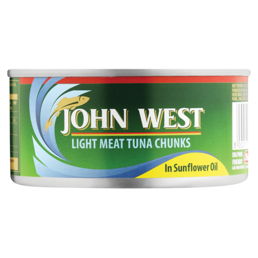 John West Light Meat Tuna Chunks In Sunflower Oil 170g