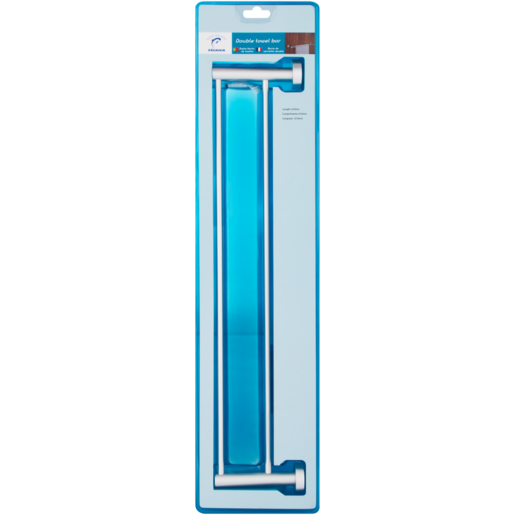 Blue Dolphin Double Bar Premium Towel Rail 610mm
