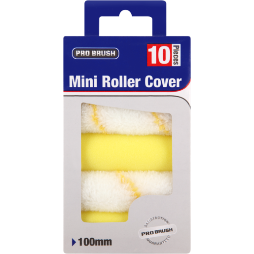 Pro Brush Paint Roller Refill 100mm 10 Pieces