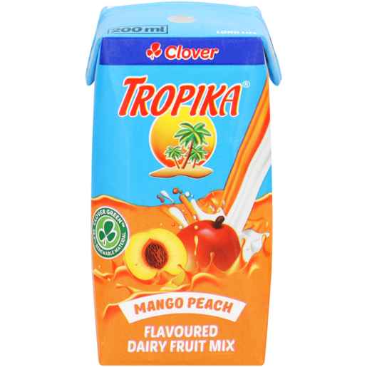 Tropika Long Life Peach & Mango Dairy Blend 200ml
